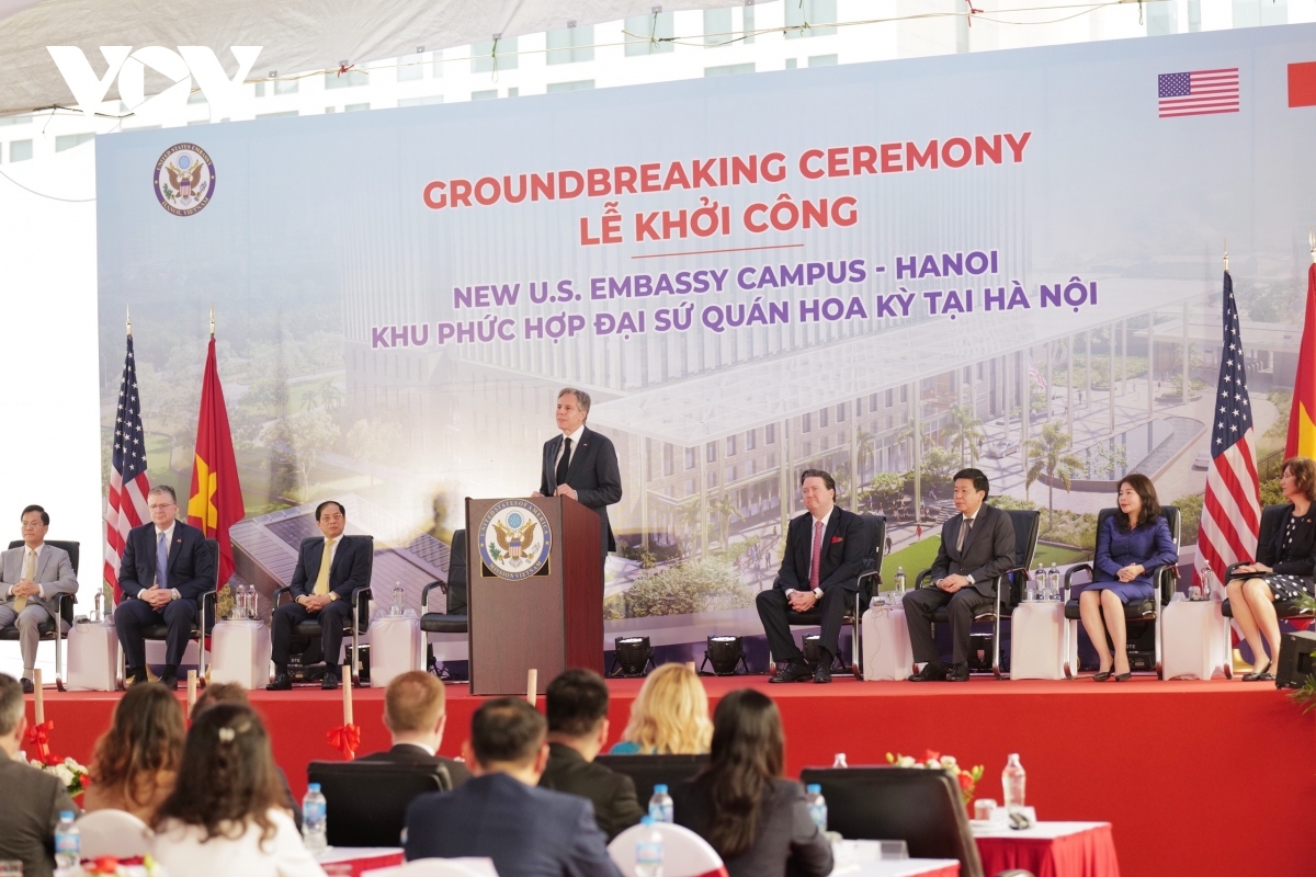 Department of State begins construction on new US Embassy in Hanoi